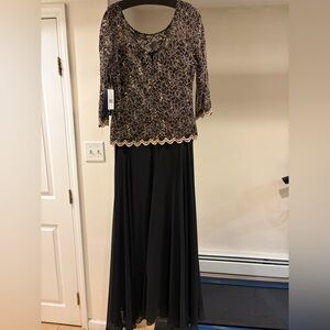 Elegant Black Lace gown